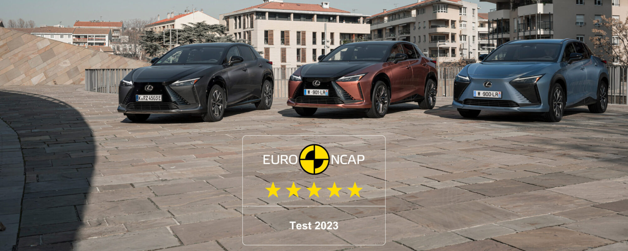 Topscore voor nieuwe Lexus RZ in Euro NCAP-crashtest