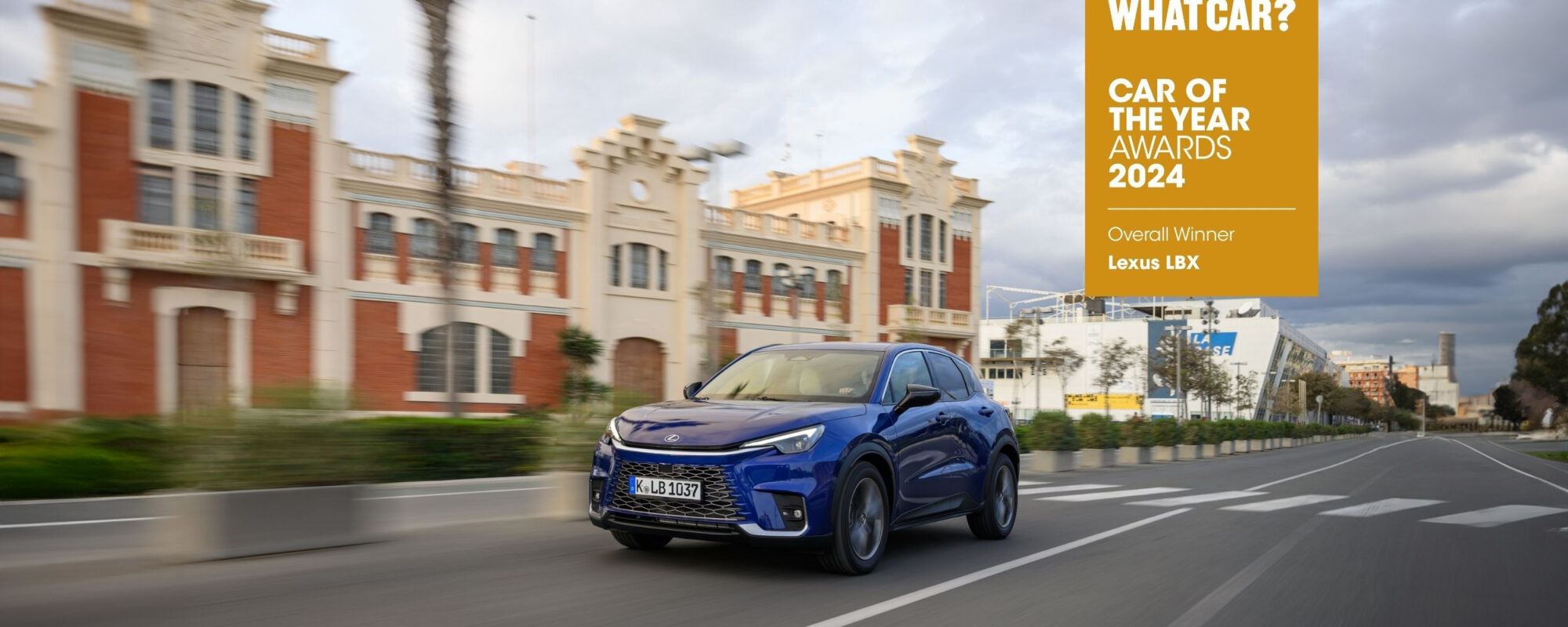 Nieuwe Lexus LBX wint eerste grote Europese onderscheidingen
