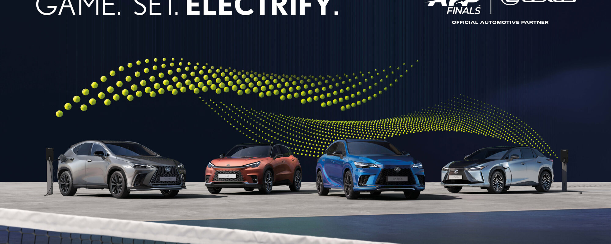 Game, Set, Lexus op de 2024 Nitto ATP Finals